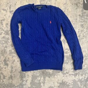 Women’s blue Ralp Lauren sweater